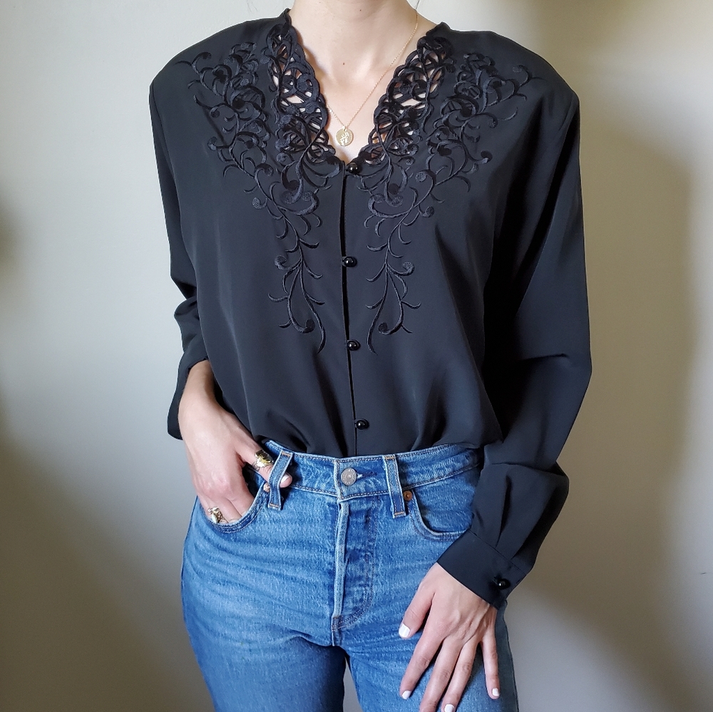 VTG | '80s Blouse